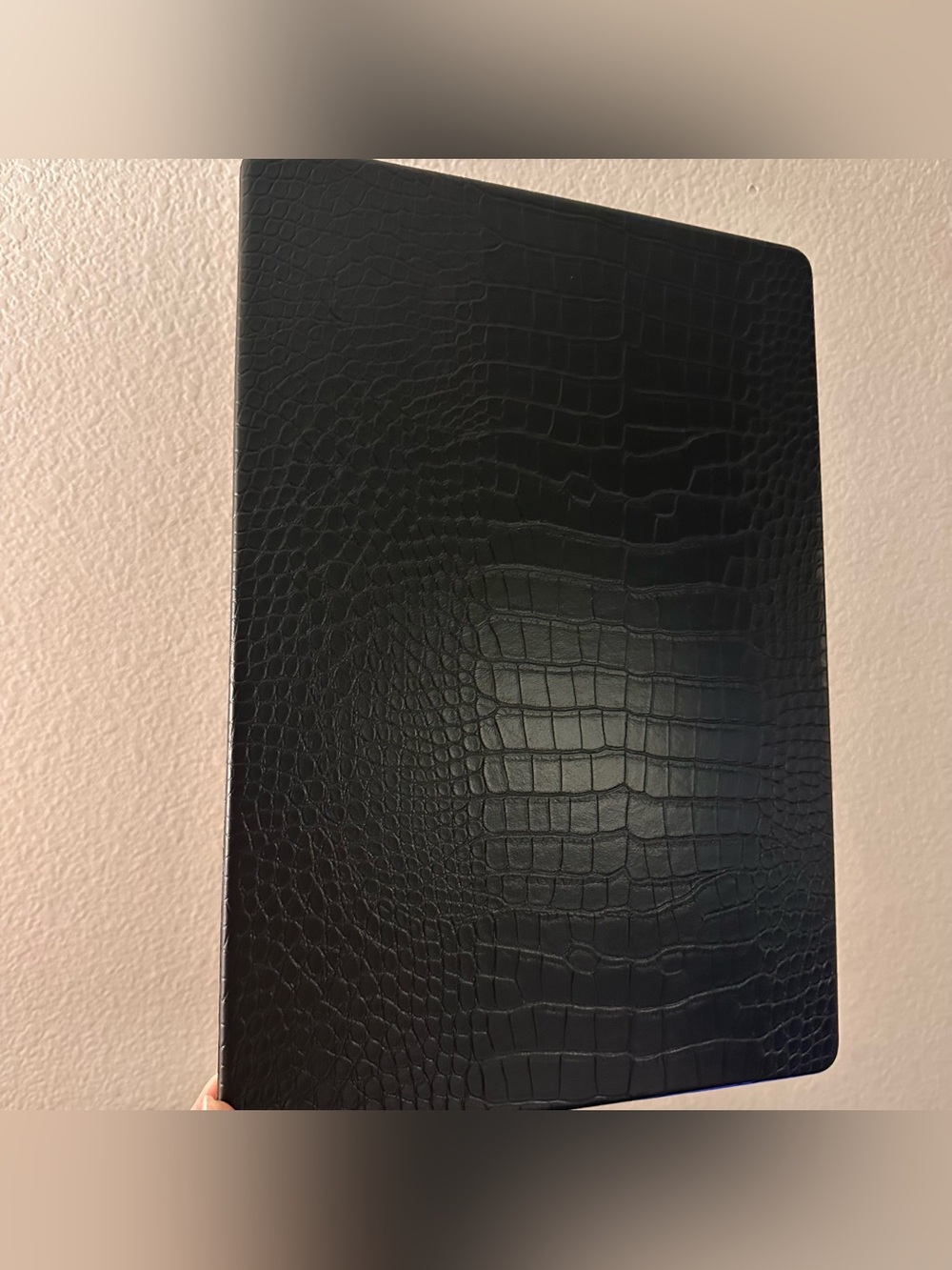 Black Croc Texture Laptop Skin with Matching Keyboard Cover - Picture 5 of 6
